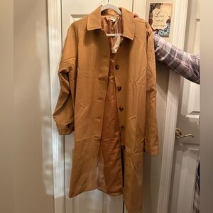 Hem & Thread Tan Trench Coat